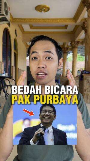 Bedah Cara Public Speaking Pak Purbaya Menteri Keuangan Yang Baru #edukasi 