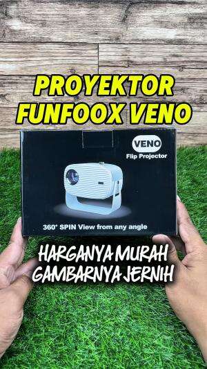 Rekomendasi proyektor android FUNFOOX VENO gambarnya sangat jernih harganya juga terjangkau. 

#funfooxveno #proyektor #proyektormini #proye