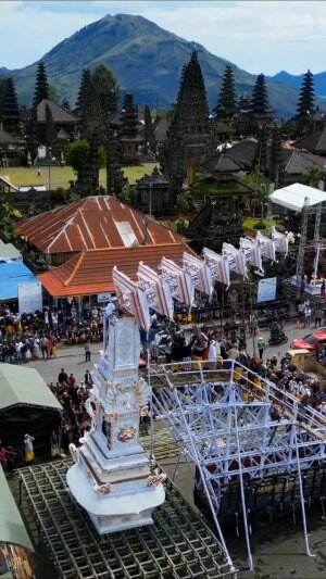 Pelebon Ngaben Agung di Batur, Kintamani