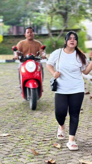 Bang gojek penolong  #bengkel drama 