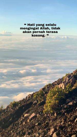 Hatimu Jangan pernah kosong  #Kenangan  #alam  #Gunung 