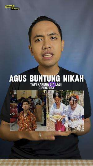 Agus Buntung Menikah tapi digantikan dengan Keris Viral #agusbuntung