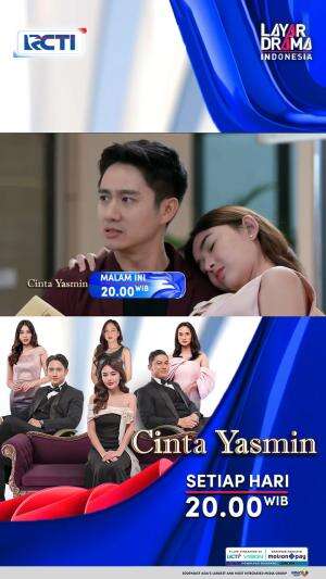 Saksikan serial 𝐂𝐢𝐧𝐭𝐚 𝐘𝐚𝐬𝐦𝐢𝐧 mulai pukul 20.00 WIB hanya di RCTI!
