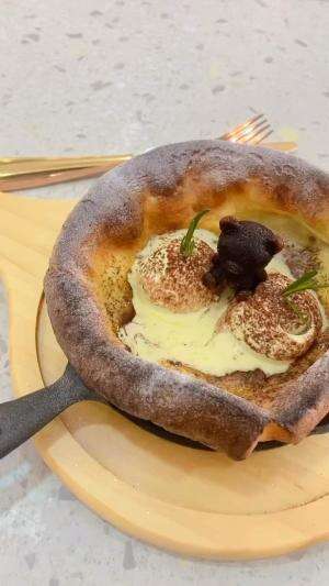 desertnya cantik bgt  #reviewmakanan 