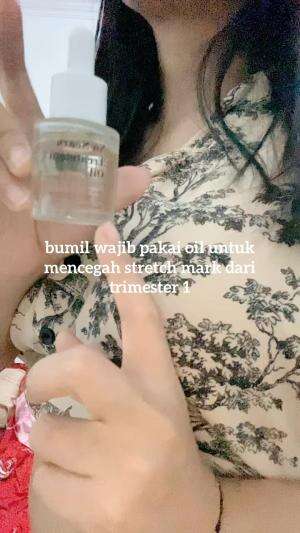 tips biar perut bumil tidak muncul stretch mark  #bumil  #edukasi 