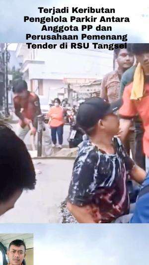 Gara gara merebutkan pengelolaan parkir