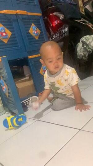 Kelakuan bayi aku tiap hari ada bae ya 😃