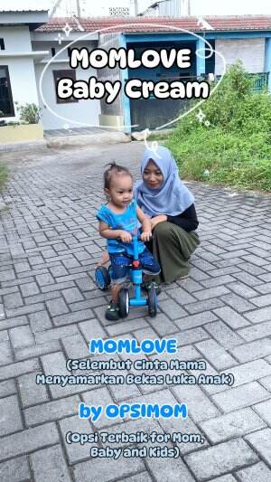 Momlove baby cream ~ Bantu menyamarkan bekas luka anak 🫶
#momlove #opsimom #kasihibu #babycream