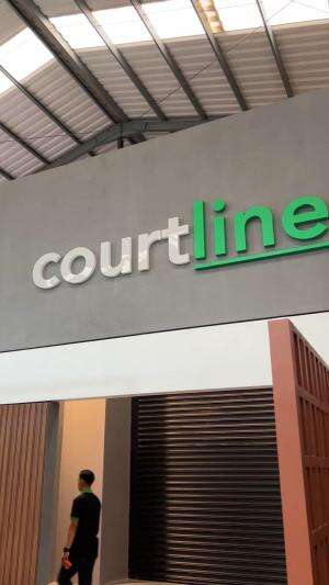 New padel court in Bandung