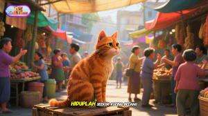 Kucing oyen pasar  #kucing  #CeritaAnak​ cerita  #MyFirstVideoOnHot+ 