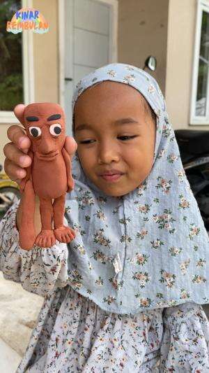 Bikin tung tung tung sahur dari clay #shorts #tungtungtungsahur #anomali #clay #tutorial