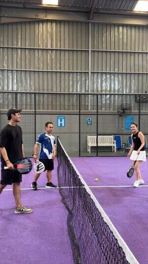 My padel routine