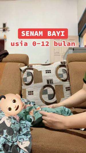 senam bayi usia 0-12 bulan  #edukasi  #bayi