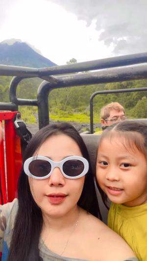 Liburan bareng jeep di merapi🥰🥰