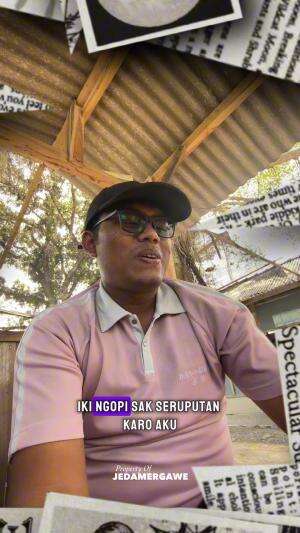 Ngopi di tutke bojo wah l-wahhh jan syahdu tenan ee 😂 #konten #pedesaan #viral #jedamergawe #fyp  #RCTIPlus  #HOTrctiplus  #RCTIoke  #rctiof