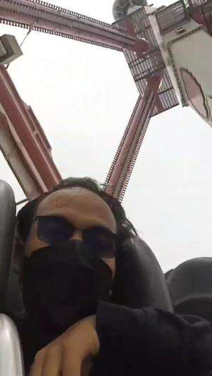 extreme‼️ double 360°, ontang anting Dufan. #love #traveltiktok #fypシ゚ #fyp #like #viral #vt #mumtazsyafei #dufan #ancol #jakarta #ontangant