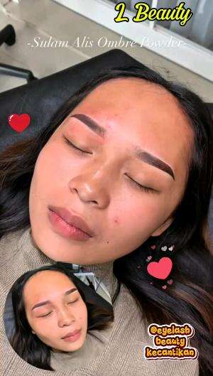 Promo Sulam Alisnya Ngeri Banget Loh Say😍🥰Sulam Alis Ombre Powder Hasilnya Kalian Lihat Sendri.#rctiplus #shortplus #sulamalis #kecantikan #