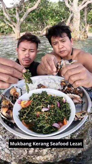 Mukbang Kerang Seafood Lezat #Mukbang #kerang #seafood #SeafoodLover #kuliner #RCTIPlus