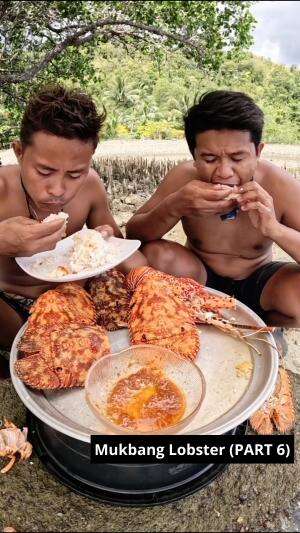 Mukbang Lobster (PART 6) #Mukbang #Lobster #kuliner #HOTrctiplus #RCTIPlus 