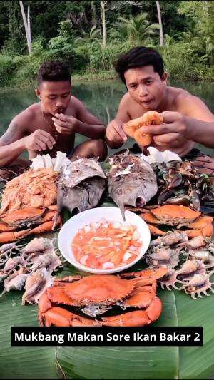 Mukbang Makan Sore Ikan Bakar 2 Seafood #Mukbang #sukamasaksukamakan #ikanbakar #seafood #kuliner #RCTIPlus 