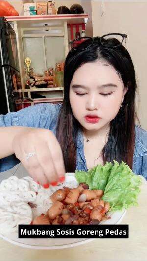 Mukbang Sosis Goreng Pedas #Mukbang #sosisKanzlerTigerprawnSquid #RCTIPlus 