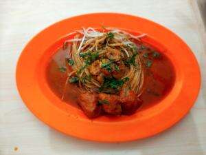 Spaghetti With Laksa Prawn Sauce Ala Muflikhun Najib