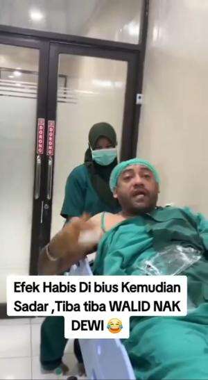 Akibat efek bius habis ?