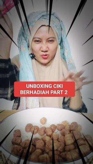 Padahal Cikinya Namanya BlackPink loh ini ?? #cikiberhadiah #cikiberhadiahuang #RCTIPlus #nyaidarugi_real 