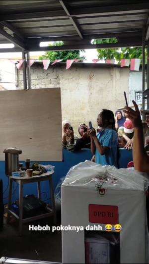 Tolong ini sodaranya siapa. Kemaren rame bener pas lagi ngitung di TPS Depok.