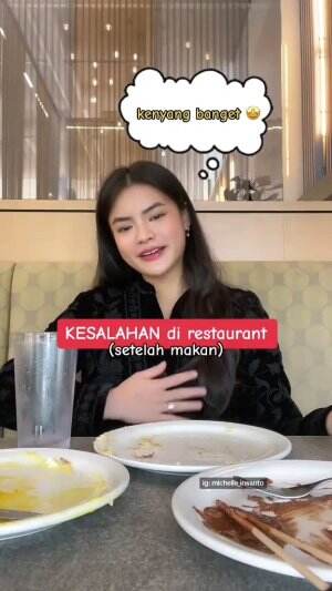tapi kalau di food court beda cerita 😂
