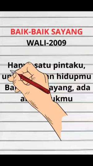 Lirik Lagu Baik - Baik Sayang - Wali 2009. #SesamaMusisi #musisijogja 