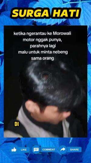 Pria ini terpaksa jalan kaki ke tempat kerja, karena tidak punya motor dan malu mau nebeng teman.
