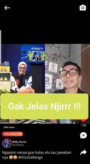 Ngapain nanya gue kalau elu tau jawaban nya 🤣🤣