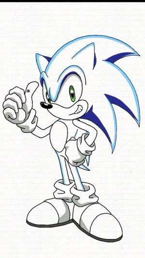 menggambar super sonic  #apaini 