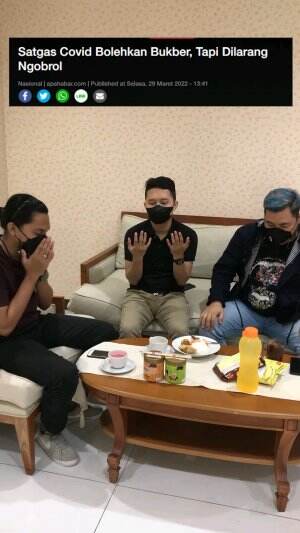 Trending Topic Challenge - Bukber Dilarang Ngobrol