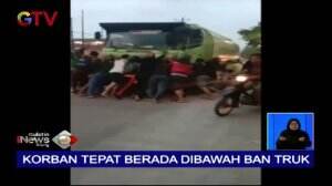 Aksi Heroik Warga Selamatkan Korban Pemotor yang Terlindas Truk di Sumatera Utara