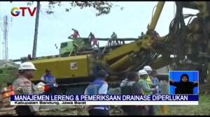 PT Jasa Marga Diminta Antisipasi Longsor Susulan dan Relokasi Warga Dekat Ruas Tol Cipularang