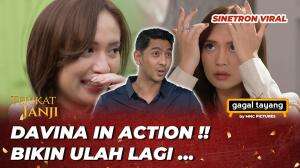 ADEGAN BERBAHAYA !! DAVINA PANIK