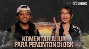 KOMENTAR JUJUR PARA PENONTON DI GBK
