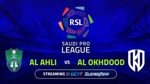 Al Ahli vs Al Okhdood di RCTI+ SuperApp