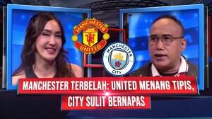 Manchester Terbelah: United Menang Tipis, City Sulit Bernapas