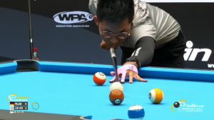 Final Match Yalin WPA World 8-Ball Men's Championship 2025 Filler (Jerman) vs Hsu Jui-An (Cina Taipei)