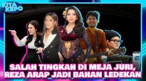 SALAH TINGKAH DI MEJA JURI, REZA ARAP JADI BAHAN LEDEKAN