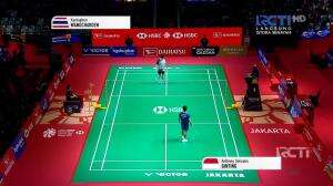 Daihatsu Indonesia Masters 2026 Kantaphon Wangcharoen (THA) Vs Anthony Sinisuka Ginting (INA)