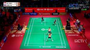 Daihatsu Indonesia Masters 2026 Nabila Cahya Permata Ayu, Nahya Muhyifa (INA)Vs Chong Jie Yu, Vanessa Ng (MYS)