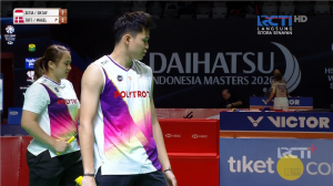 Daihatsu Indonesia Masters 2026 Jesper Toft, Amalie Magelund (DNK) vs Bobby Setiabudi, Melati Daeva Oktavianti (INA)