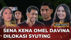 KESERUAN DILOKASI SYUTING SENA DAN DAVINA