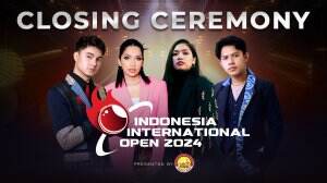 Closing Ceremony Indonesia International Open 2024
