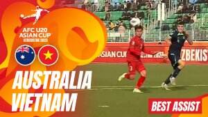 Best Assist Australia Vs Vietnam