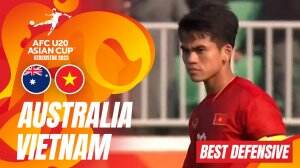 Best Defensive Australia Vs Vietnam